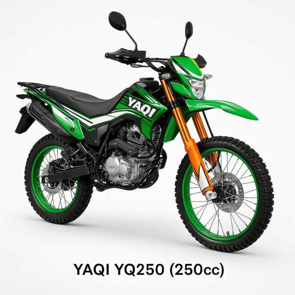 Мотоцикл YAQI YQ250 250cc зеленй — купить в России
